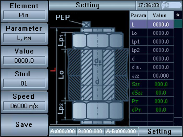 TOMOGRAPHIC 3.2 — bolt tightening force monitoring